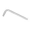 LLAVE TORX INVIOLABLE STANDAR ACERO CROMO VANADIO PROFESIONAL T25 MM. LLAVE ESTRELLA, LLAVE ALLEN ESTRELLA