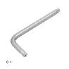 LLAVE TORX INVIOLABLE STANDAR ACERO CROMO VANADIO PROFESIONAL T27 MM. LLAVE ESTRELLA, LLAVE ALLEN ESTRELLA