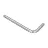 LLAVE TORX INVIOLABLE STANDAR ACERO CROMO VANADIO PROFESIONAL T27 MM. LLAVE ESTRELLA, LLAVE ALLEN ESTRELLA