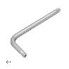 LLAVE TORX INVIOLABLE STANDAR ACERO CROMO VANADIO PROFESIONAL T30 MM. LLAVE ESTRELLA, LLAVE ALLEN ESTRELLA