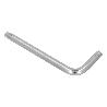 LLAVE TORX INVIOLABLE STANDAR ACERO CROMO VANADIO PROFESIONAL T45 MM. LLAVE ESTRELLA, LLAVE ALLEN ESTRELLA