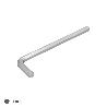 LLAVE ALLEN LARGA ACERO CROMO VANADIO PROFESIONAL 1,5 MM. LLAVE HEXAGONAL, LLAVE ALLEN TALLER MECANICA, LLAVE ALLEN