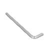 LLAVE ALLEN LARGA ACERO CROMO VANADIO PROFESIONAL 4,0 MM. LLAVE HEXAGONAL, LLAVE ALLEN TALLER MECANICA, LLAVE ALLEN