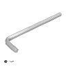 LLAVE ALLEN LARGA ACERO CROMO VANADIO PROFESIONAL 7,0 MM. LLAVE HEXAGONAL, LLAVE ALLEN TALLER MECANICA, LLAVE ALLEN