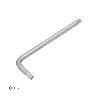 LLAVE TORX INVIOLABLE LARGA ACERO CROMO VANADIO PROFESIONAL T09 MM. LLAVE ESTRELLA, LLAVE ALLEN ESTRELLA