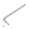 LLAVE TORX INVIOLABLE LARGA ACERO CROMO VANADIO PROFESIONAL T27 MM. LLAVE ESTRELLA, LLAVE ALLEN ESTRELLA