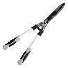 TIJERAS PODAR SETOS 2 MANOS ALUMINIO 63 CM. HOJAS ACERO ANTIADHERENTE, MANGO TPR, AJUSTE CORTE