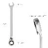 LLAVE COMBINADA CON CARRACA 10 MM. DIN 3113