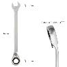 LLAVE COMBINADA CON CARRACA 11 MM. DIN 3113