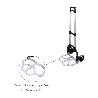 CARRETILLA PLEGABLE ALUMINIO PORTATIL   60 KG.