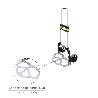 CARRETILLA PLEGABLE ALUMINIO PORTATIL   80 KG.