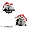 SIERRA CIRCULAR 1300 WATT. DISCO 185 MM. 4.800 RPM CORTE A INGLETE CON REGULADOR DE PROFUNDIDAD. INGLETADORA, SIERR