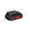 BATERÍA RECAMBIO WOLFPACK 20V LI-ION 2AH