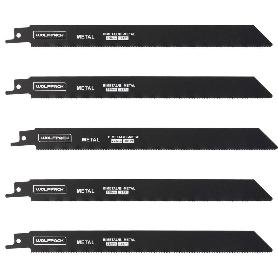 HOJA SIERRA SABLE PARA METALES 228 MM. 18 TPI. 5 PIEZAS. SIERRA HIERRO ALUMINIO, COBRE, PLASTICO