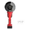 AMOLADORA A BATERIA 20 VOLT. CON BATERIA 4.0 AH. Ø 115 MM. 7.000 R.P.M. MANGO 3 POSICIONES EJE M14 PROTECTOR DISCO 