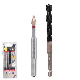 BROCA ALPEN MATERIALES PORCELANICOS MUY DUROS Ø 10 MM. KIT 2 BROCAS. SIN REFRIGERACIÓN,