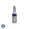 PUNTAS DESTORNILLADOR TORX 15 INVIOLABLE (2 PIEZAS). ACERO S2 AL CROMO VANADIO. PUNTAS HEXAGONALES, DESTORPUNTAS,