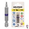 PUNTAS LARGAS DESTORNILLADOR TORX T10 (2 PIEZAS). ACERO S2 AL CROMO VANADIO. PUNTAS HEXAGONALES, DESTORPUNTAS,