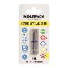 PUNTAS LARGAS DESTORNILLADOR TORX T40 (2 PIEZAS). ACERO S2 AL CROMO VANADIO. PUNTAS HEXAGONALES, DESTORPUNTAS,