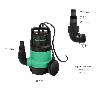 BOMBA AGUAS SUCIAS SUMERGIBLE 450 W. 8.000 LTS/HORA, PROFUNDIDAD 5  MTS, ELEVACIÓN 5,5 MTS. PARTICULAS MAX. Ø 30 MM