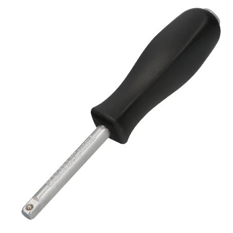 EMPUÑADURA DESTORNILLADOR PARA VASOS 1/4. PROLONGADOR CARRACA, ALARGADOR CARRACA, DESTORNILLADOR VASOS