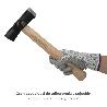 GUANTES ANTICORTE FIBRA DE VIDRIO TALLA 6 (PAR)
