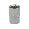 LLAVE VASO 1/2 HEXAGONAL 18 MM. PERFIL DE 6 CARAS. ACERO CROMO VANADIO, ARISTAS REDONDAS