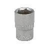 LLAVE VASO 1/2 HEXAGONAL 19 MM. PERFIL DE 6 CARAS. ACERO CROMO VANADIO, ARISTAS REDONDAS