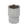 LLAVE VASO 1/2 HEXAGONAL 20 MM. PERFIL DE 6 CARAS. ACERO CROMO VANADIO, ARISTAS REDONDAS