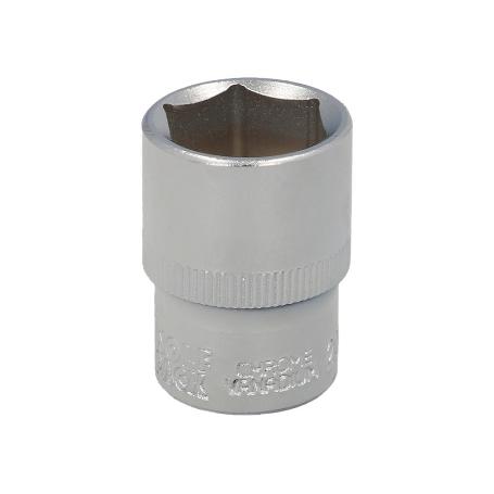 LLAVE VASO 1/2 HEXAGONAL 21 MM. PERFIL DE 6 CARAS. ACERO CROMO VANADIO, ARISTAS REDONDAS