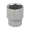 LLAVE VASO 1/2 HEXAGONAL 26 MM. PERFIL DE 6 CARAS. ACERO CROMO VANADIO, ARISTAS REDONDAS
