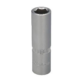 LLAVE VASO 1/2 HEXAGONAL LARGA 15 MM. PERFIL DE 6 CARAS. ACERO CROMO VANADIO, ARISTAS REDONDAS