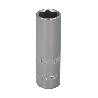 LLAVE VASO 1/2 HEXAGONAL LARGA 17 MM. PERFIL DE 6 CARAS. ACERO CROMO VANADIO, ARISTAS REDONDAS