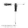 DESTORNILLADOR TORX INVIOLABLE ACERO S2 MANGO TPR BIMATERIAL. MEDIDA T08 X Ø 3,0 X 75 MM.
