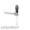 DESTORNILLADOR TORX INVIOLABLE ACERO S2 MANGO TPR BIMATERIAL. MEDIDA T15 X Ø 5,0 X 75 MM.