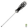 DESTORNILLADOR PLANO VACIADO ACERO S2 MANGO TPR BIMATERIAL. MEDIDA 1,2 X Ø 6,0 X 150 MM.  DIN5265