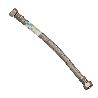 LATIGUILLO FLEXIBLE REFORZADO ACERO INOXIDABLE TERMO HEMBRA 1/2 - HEMBRA 1/2 LONGITUD 300 MM