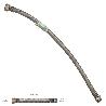 LATIGUILLO FLEXIBLE REFORZADO ACERO INOXIDABLE TERMO MACHO 1/2 - HEMBRA 1/2 LONGITUD 500 MM