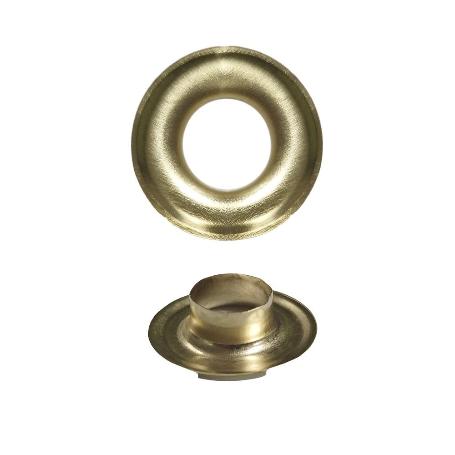 OJETES / OJALES METALICOS GRANDES PARA LONA Ø INTERIOR 10 MM. (BOLSA 100 UNIDADES)