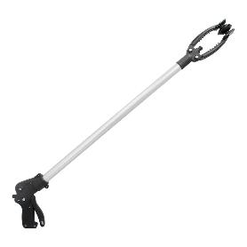 PINZA COGER OBJETOS 88 CM DE ALUMINIO CON VENTOSAS Y SEGURO DE BLOQUEO