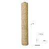 MALLA SOMBREO ROLLO 2 X 50 METROS, REDUCE RADIACIÓN, PROTECCIÓN JARDÍN Y TERRAZA, REGULA TEMPERATURA, COLOR BEIGE