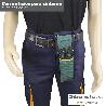 FUNDA TIJERAS PODAR NYLON. FUNDA PROTECTORA. SOPORTE PARA TIJERAS DE PODAR.