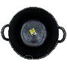 ESPUERTA GOMA CARBONERA 30 LITROS CON ASAS BASE Y LATERALES REFORZADO. ESPESOR 1 CM. ESPUERTA OBRA, CUBO GOMA OBRA