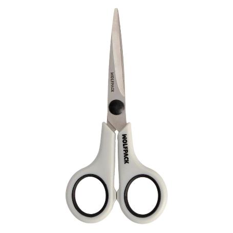 TIJERAS MULTIUSO ACERO INOXIDABLE 5,5 / 140 MM. HOJAS ACERO INOXIDABLE, MANGO COMODO Y SUAVE