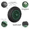 RUEDA CARRETILLA NEUMATICA PARA CARRETILLA OBRA / JARDIN LLANTA PLASTICO EJE Ø 20 MM. RUEDA CARRETILLA JARDIN, CARR