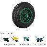 RUEDA CARRETILLA NEUMATICA PARA CARRETILLA OBRA / JARDIN LLANTA PLASTICO EJE Ø 20 MM. RUEDA CARRETILLA JARDIN, CARR