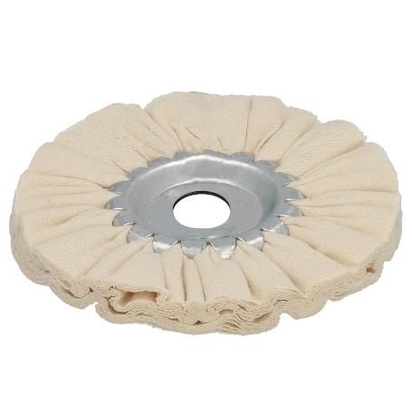 DISCO PULIDOR DE TELA PARA AMOLADORA / ESMERILADORA Ø 150 MM.