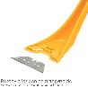 RASCAVIDRIOS PLASTICO AMARILLO HOJA 60 MM. RASQUETA VITROCERAMICA, RASCADOR VIDRIO, RASCADOR VITROCERAMICA,