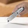 CUTTER HOJA TRAPEZOIDAL RETRÁCTIL ACERO SK5