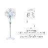 VENTILADOR SUELO SILENCIOSO CON MANDO. Ø 43 CM. ALTURA 140CM. 55 WATT. 55 WATT. VENTILADOR PROGRAMABLE. VENTILADOR 